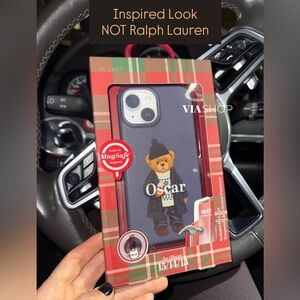 Ralph Lauren Polo Bear-Inspired Teddy Bear MagSafe iPhone Case 15/14/13